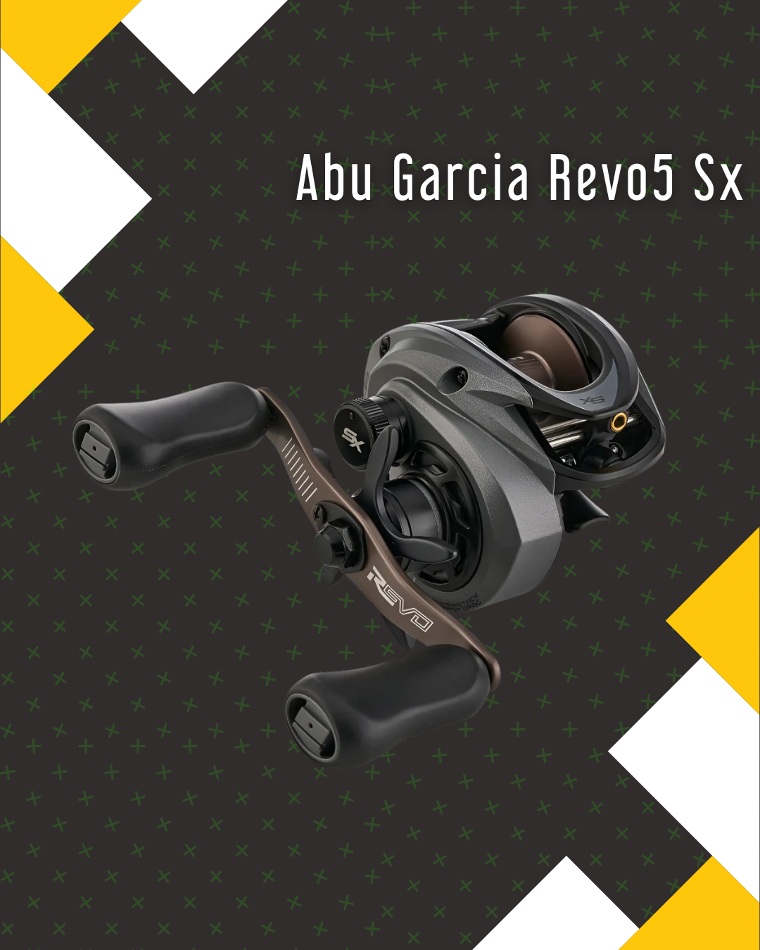 Carretilha Abu Garcia Revo5 Sx Rocket Manivela Esquerda