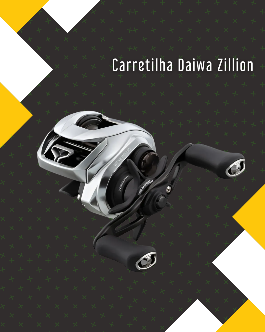 Carretilha Daiwa Zillion Sv tw G 100xhl Drag 5kg - Esquerda