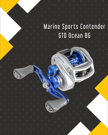 Carretilha Marine Ocean Bg - 6 Rolamentos - 7kg - Marinizada