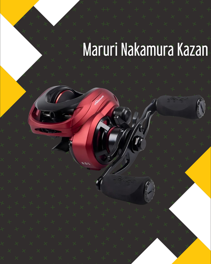 Carretilha Maruri Kazan By Nakamura - 10 Rol, 5kg - Esquerda