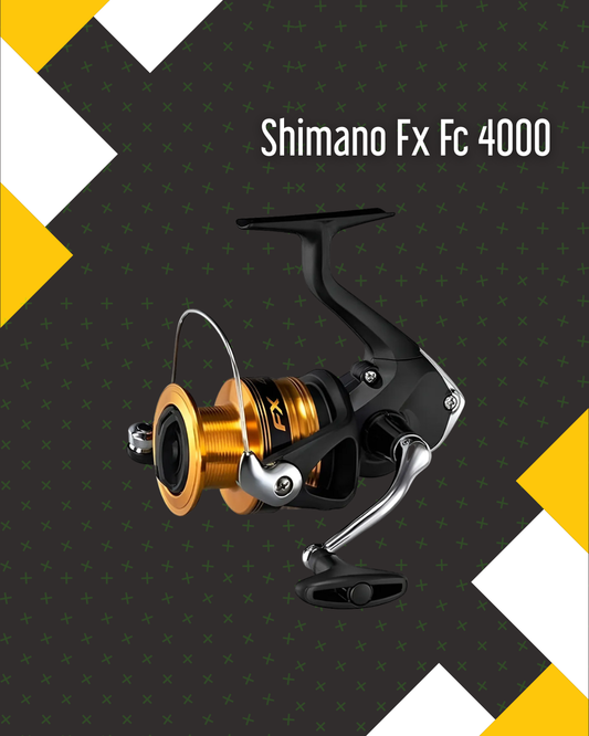 Molinete Shimano FX Drag Ate 8,5 kg de Forca Com Recolhimento 5.2:1