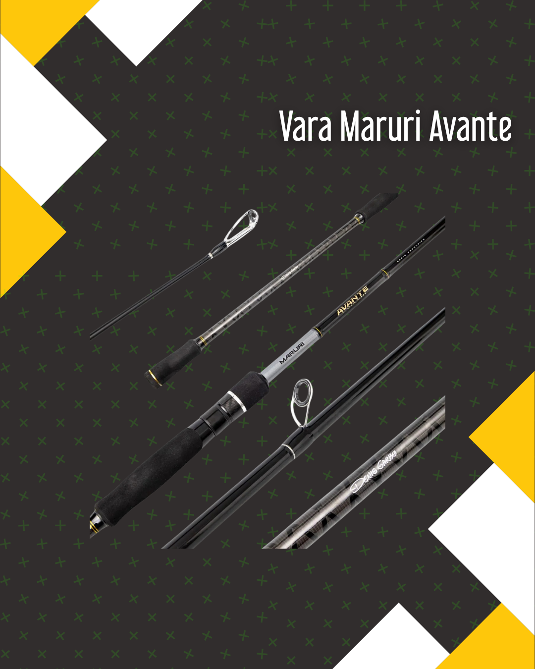 Vara Pesca Molinete Maruri Avante 2,40M 60 Lbs Denis Garbo