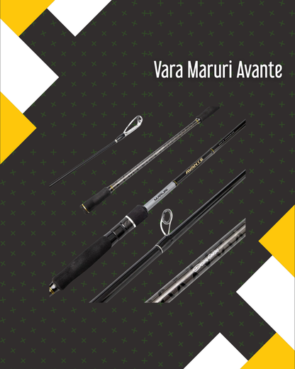 Vara Pesca Molinete Maruri Avante 2,40M 60 Lbs Denis Garbo