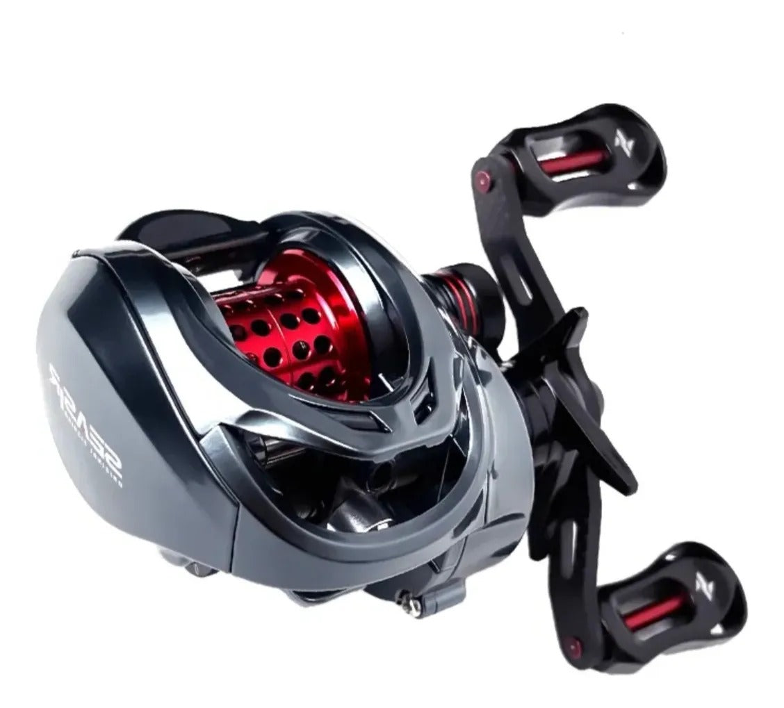 Carretilha Seasir Mansory 100% Carbono 11+1BB De Rolamentos 7.3:1 Recolhimento