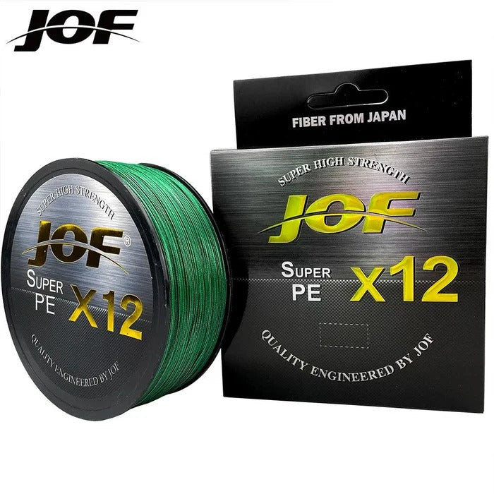 Linha de Pesca Multifilamento | JOF 12 Fios