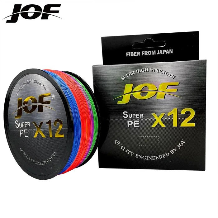 Linha de Pesca Multifilamento | JOF 12 Fios