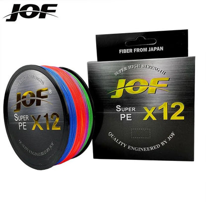 Linha de Pesca Multifilamento | JOF 12 Fios