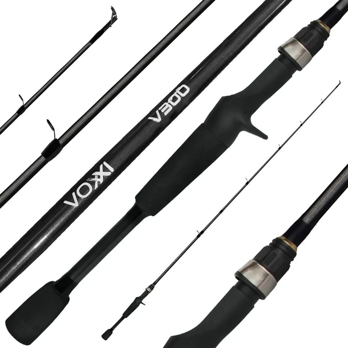 Conjunto de Pesca Vara Voxxi 2 Partes e Carretilha Fenix (PROMOCIONAL)