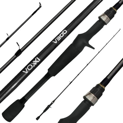 Conjunto de Pesca Vara Voxxi 2 Partes e Carretilha Fenix (PROMOCIONAL)