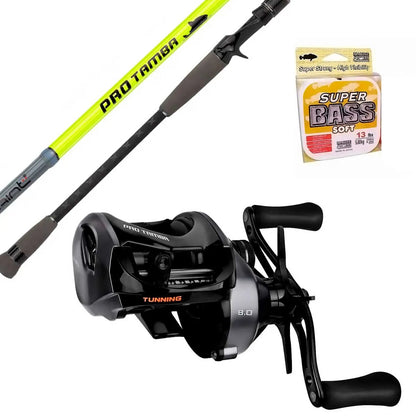 Conjunto Pesqueiro Saint Pro Tamba 2.1m Green (Com linha)