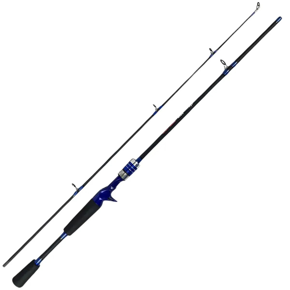 Vara de Pesca para Carretilha fibra Carbono 15-35Lbs 1,80 Metros 2 Partes