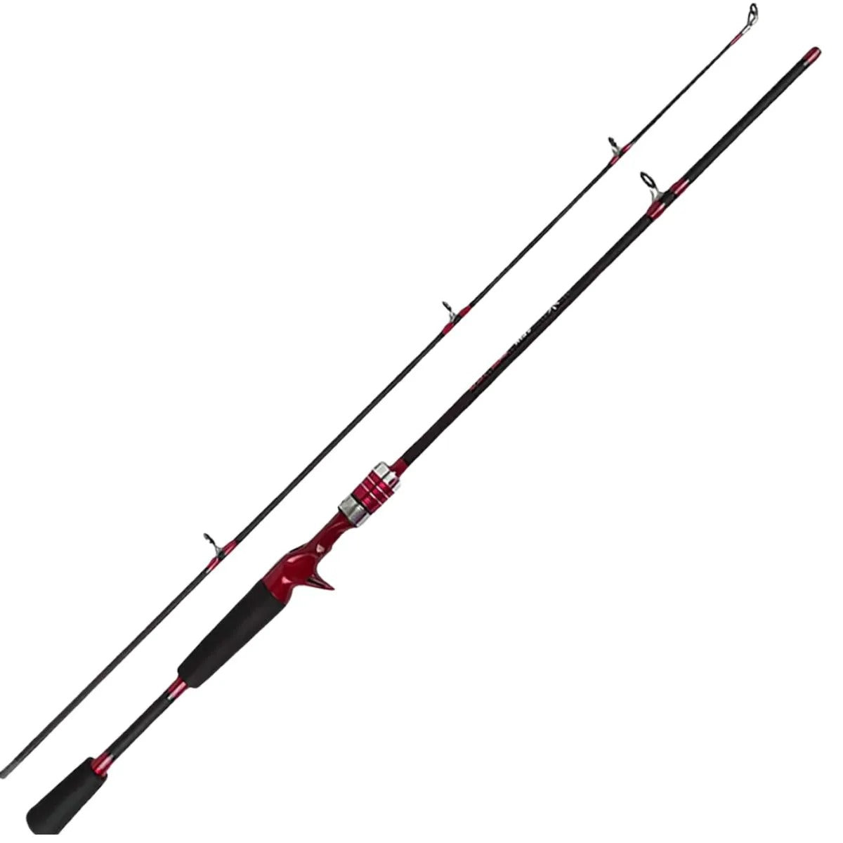 Vara de Pesca para Carretilha fibra Carbono 15-35Lbs 1,80 Metros 2 Partes