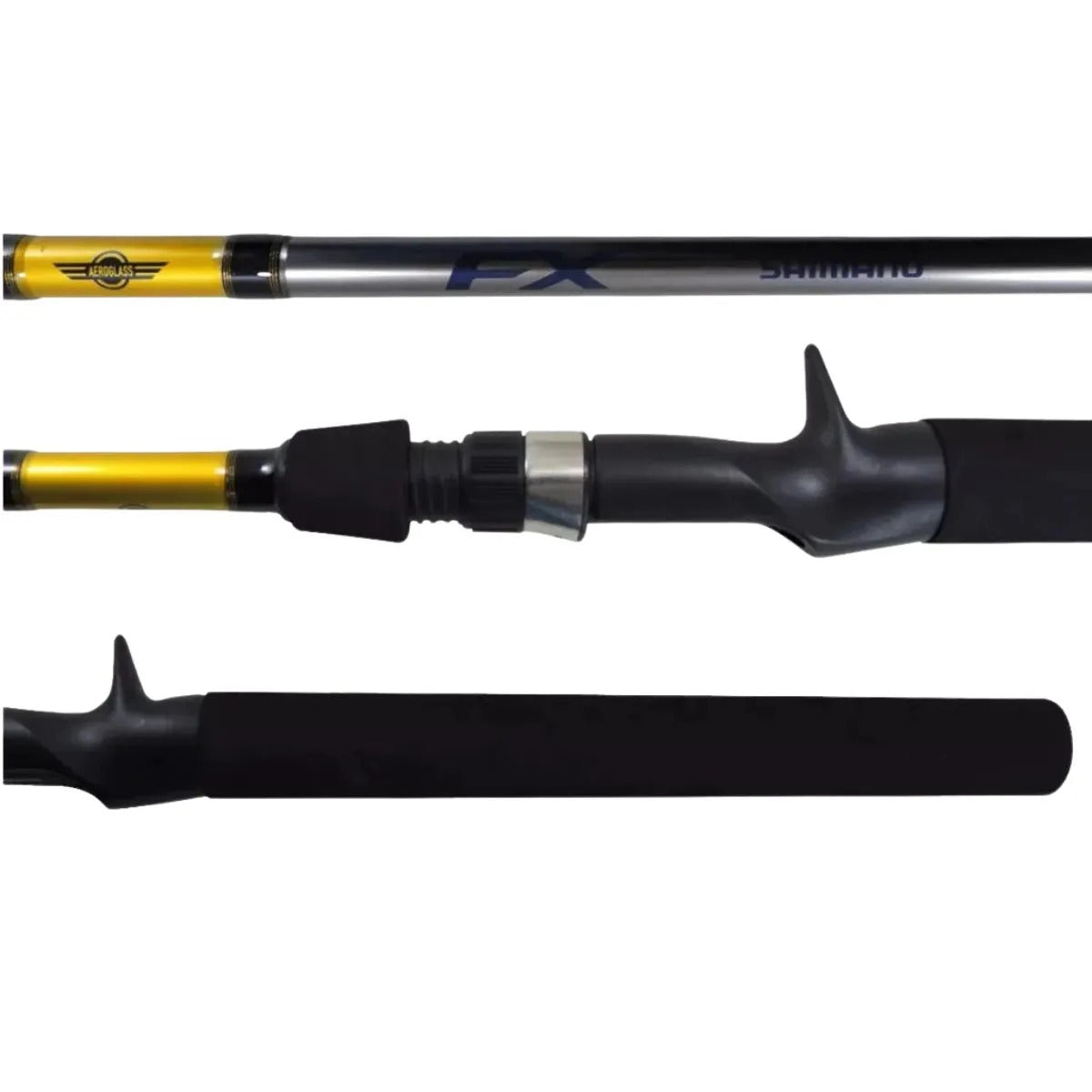 Vara de Pesca para Carretilha Shimano FX 15Lb 1,82 Metros 2 Partes
