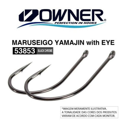 Anzol de competição owner yamajin - n°: 8 - 12 unidades