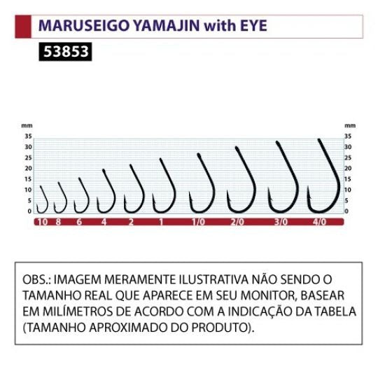 Anzol de competição owner yamajin - n°: 8 - 12 unidades