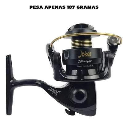 Molinete Maruri Ultraligh 8000 Aluminio Preto 4rols