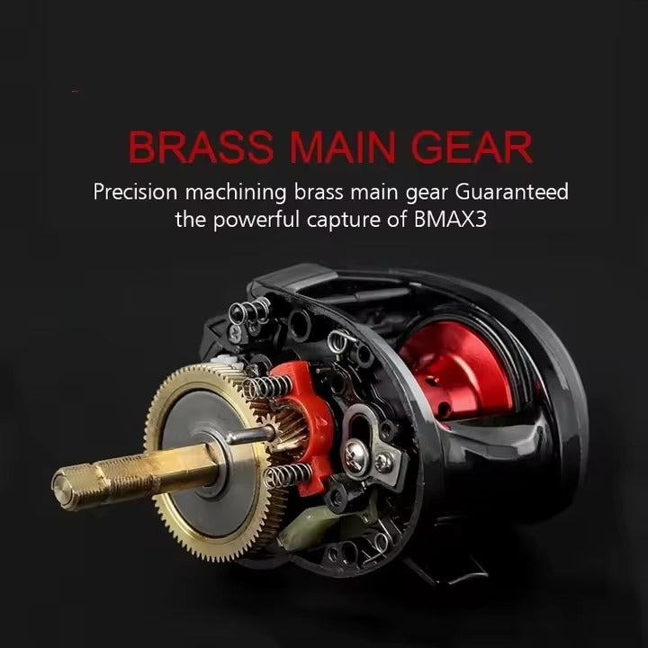 Carretilha Abu Garcia Black Max3 Anti-Cabeleira