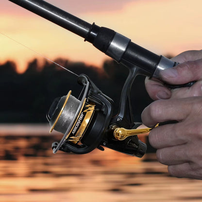 Molinete Shimano Drag de Ate 15kg Com 19 Rolamentos Todo De Metal + Óculos De Sol Polarizado Grátis