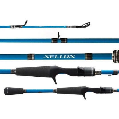 Tucunaré Carretilha Shimano SLX + (2 BONÚS) Vara Sellus 17lb e (Com linha)