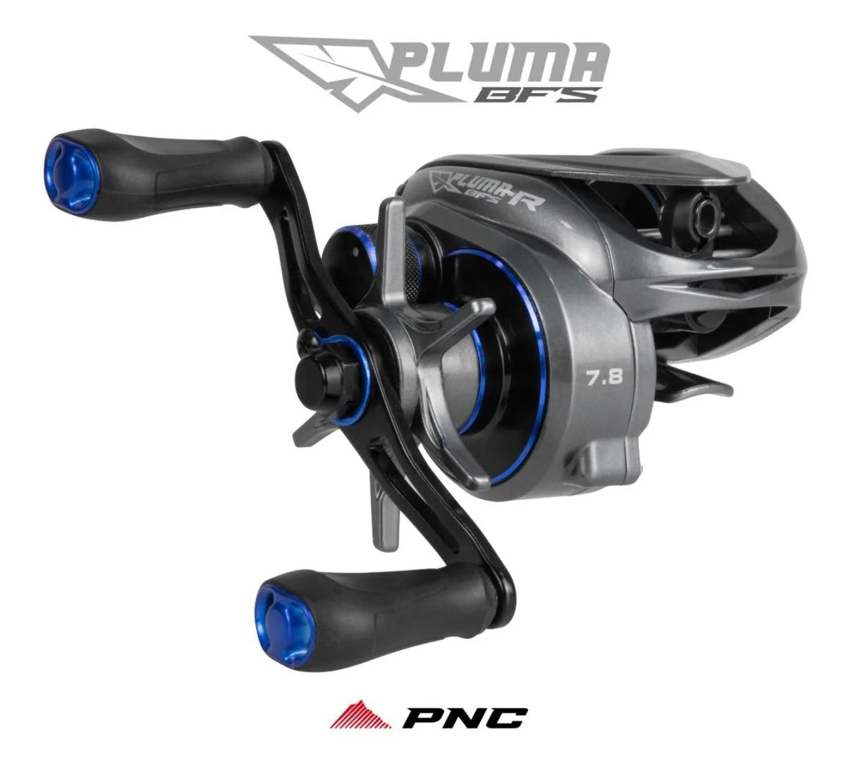 Carretilha Pnc Pluma Bfs Drag 5kg 7.8:1 Super Leve 125grs