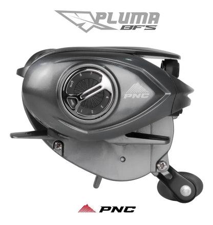Carretilha Pnc Pluma Bfs Drag 5kg 7.8:1 Super Leve 125grs
