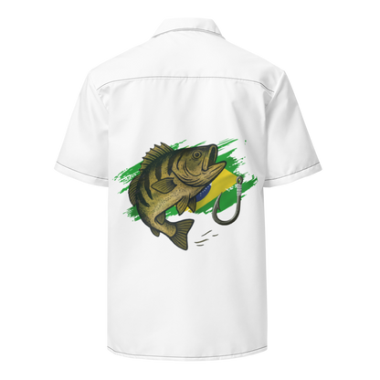 Camiseta de manga curta BRASIL PESCAS