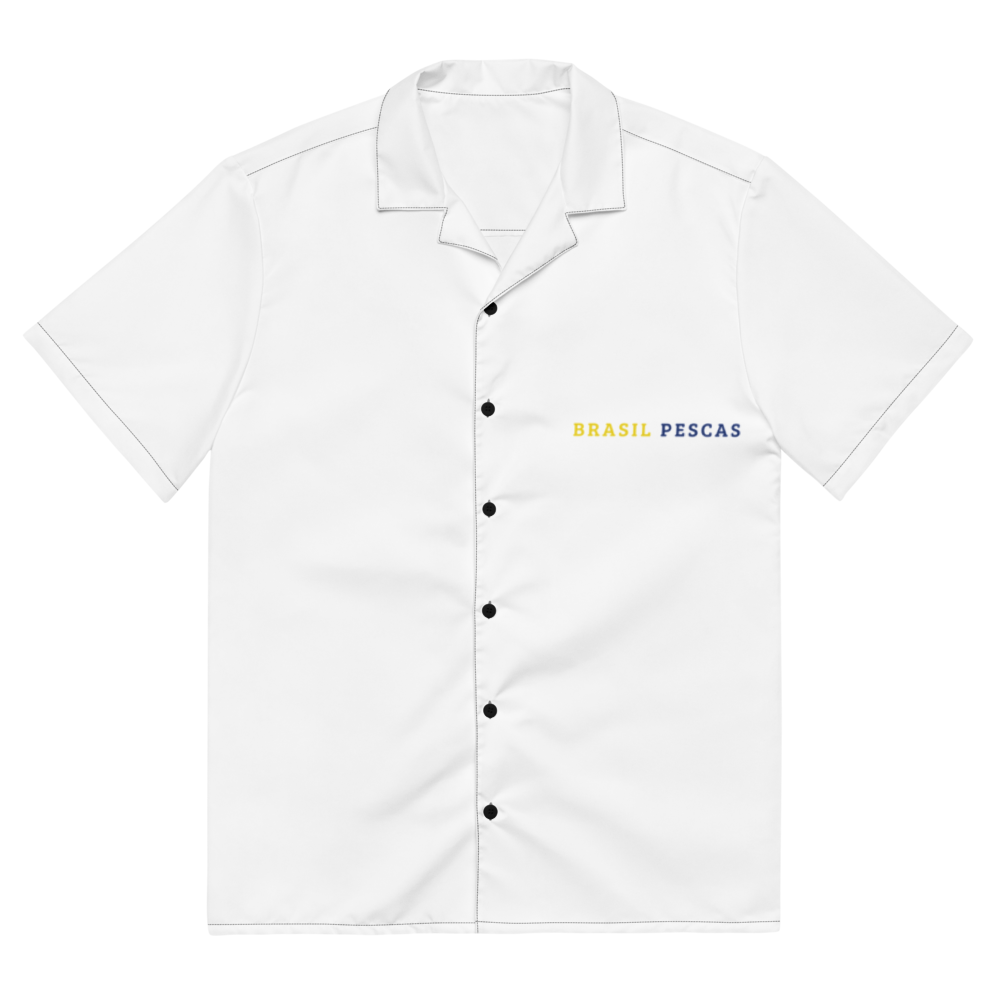 Camiseta de manga curta BRASIL PESCAS