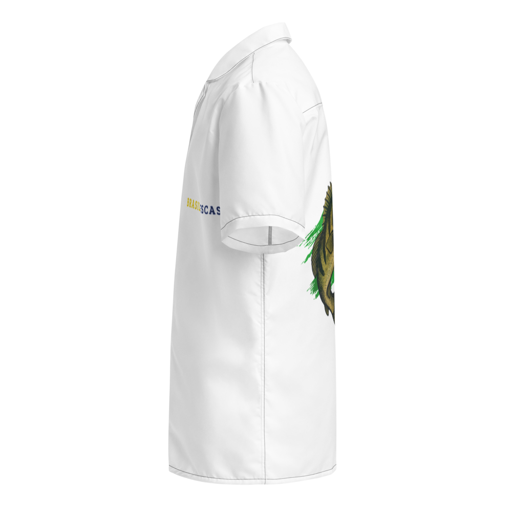 Camiseta de manga curta BRASIL PESCAS